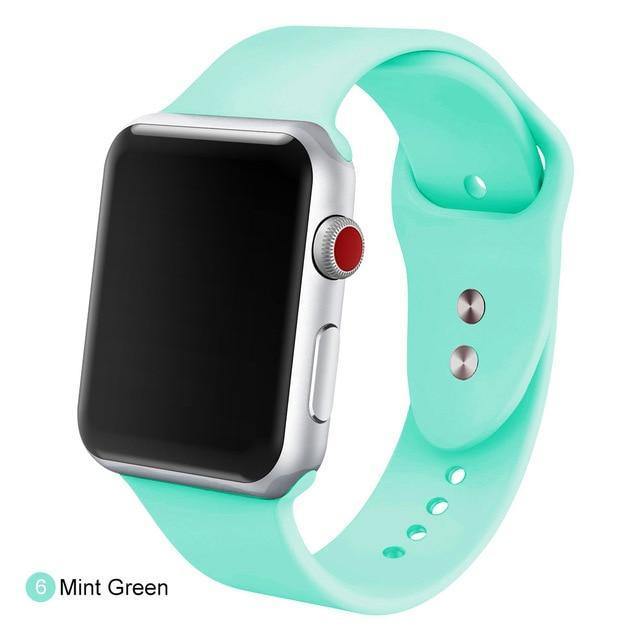 Apple Watch Pastel Colored Sports Watchband