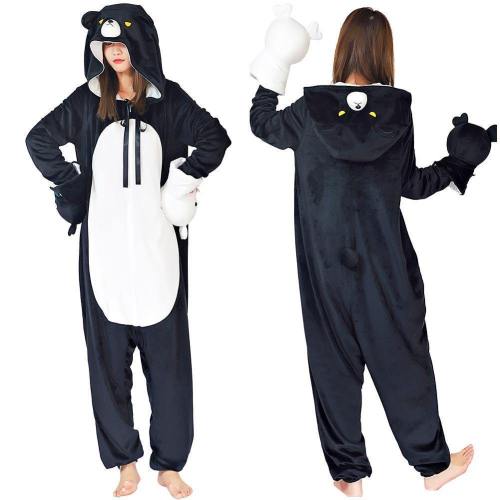 Kuma Kuma Kuma Bear Yuna Pajamas Onesies One-Piece Double-Sided Sleepwear Pajamas Halloween Carnival Suit Cosplay Costume