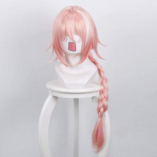 Fate/Apocrypha Fa Rider Astolfo Pink Wig Cosplay Wigs