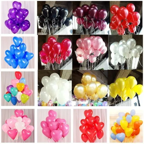 10Pcs Black Latex Balloons 10 Inch Latex Helium Balloons Inflatable Wedding Decorations Air Balls Happy Birthday Party Balloons