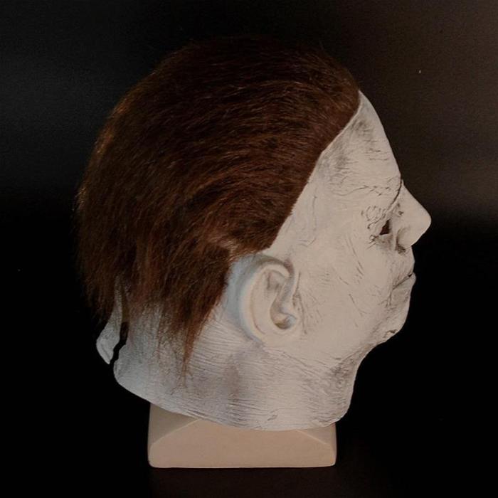 Horror Michael Myers Latex Mask Full Face Helmet Halloween Scary Props