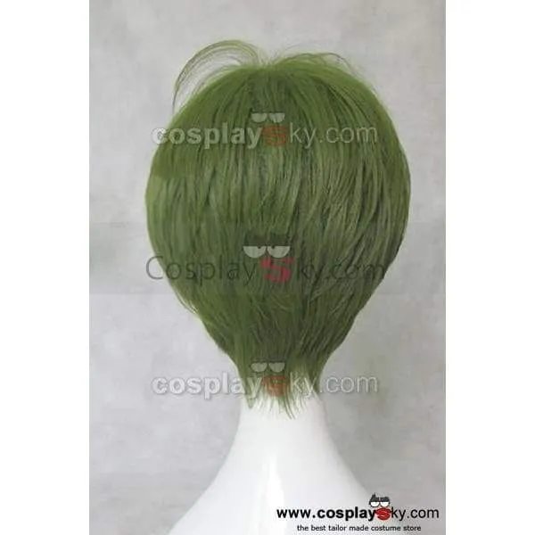 Kuroko'S Basketball Midorima Shintaro Cosplay Wig Olive Green