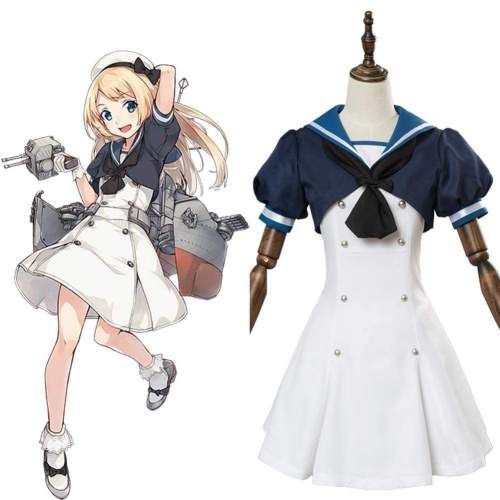 Kantai Collection Jarvis Dress Cosplay Costume