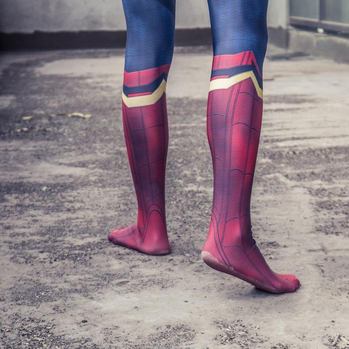 Avengers Infinity War Spider-Man Kids Jumpsuit Cosplay Costume