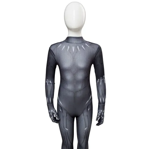 Avengers: Infinity War Black Panther T‘Challa Outfit Jumpsuit For Kids