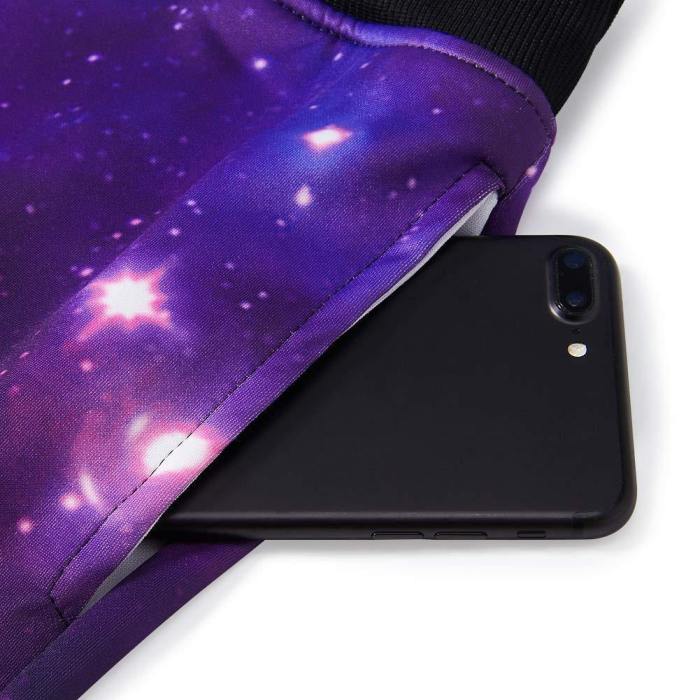 Mens Jogger Pants 3D Printing Galaxy Space Pattern Trousers