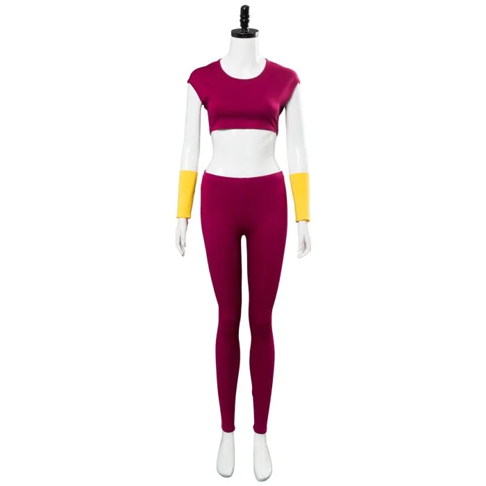 Dragonball Super Kefla Kefura Legendary Super Saiyan Potara Fusion Uniform Outfit Cosplay Costume
