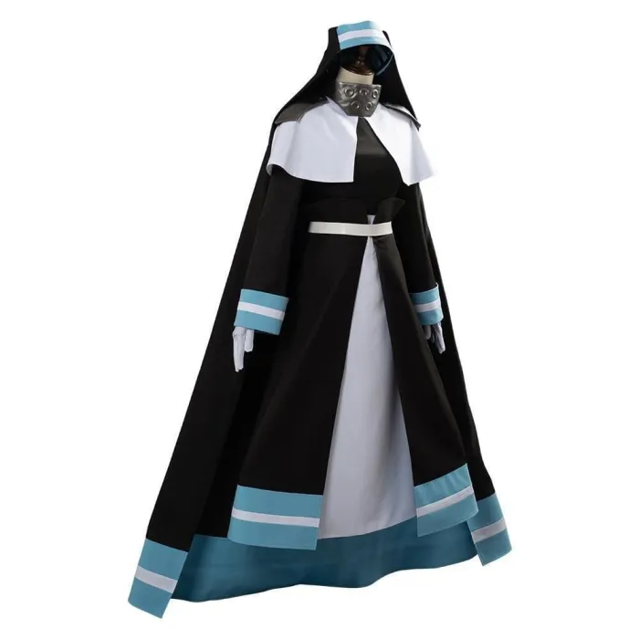 Fire Force Iris Fire Fighting Cosplay Costume