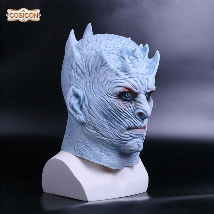 Game Of Thrones White Walker  Night'S King Cosplay Mask Halloween Mask