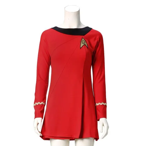 Star Trek Tos The Original Series Female Duty Uniform Dress Cosplay Costumes