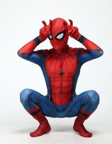 Spiderman Homecoming Adult Kids Halloween Superhero Cosplay Costume