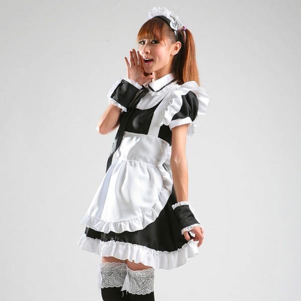 Maid Waitress Costumes - Ms023