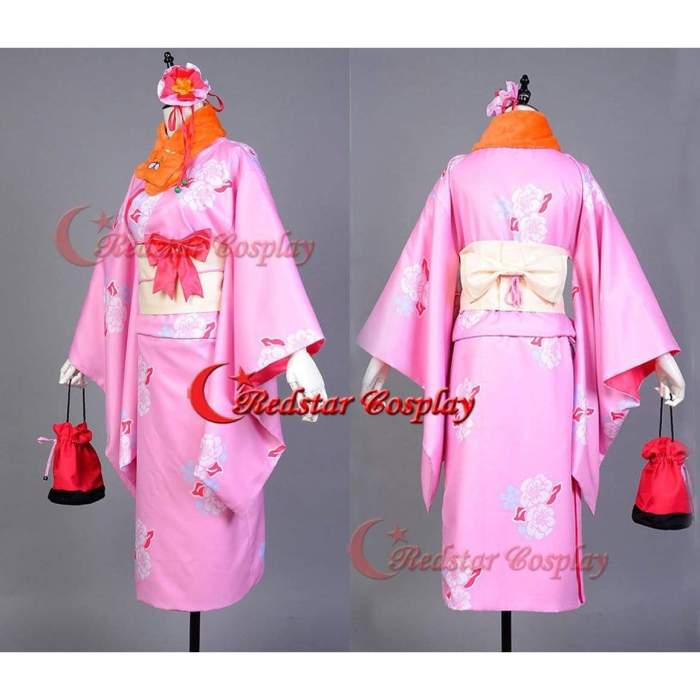 Himoto/Himouto!Umaru-Chan Doma Halloween Cosplay Costume Dress Outfit Kimono Kit