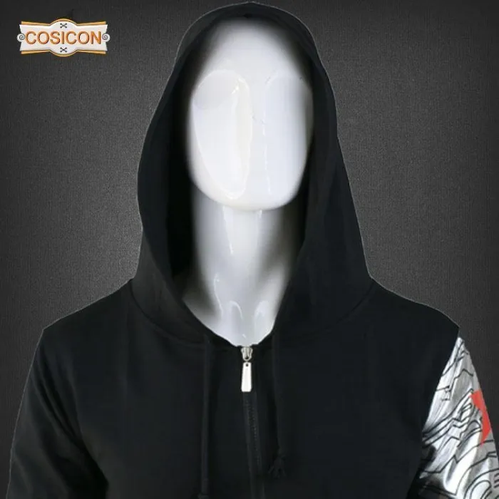 Captain America 3 Civil War Winter Soldier Bucky Cosplay Coat Sweatshirts Hoodies