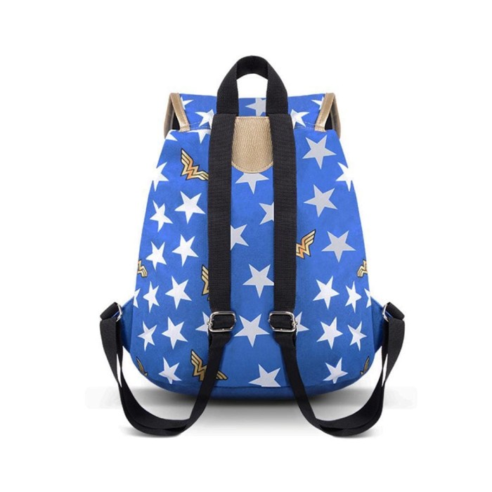 Wonder Woman Oxford Backpack Bucket Bag Cosplay Accessories
