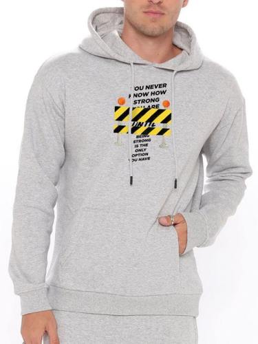 Mens Sweatshirts Being Strong Is The Only Option You Have Sweatshirt
