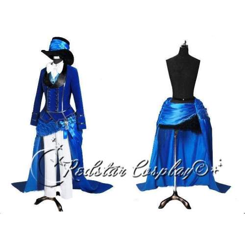 Black Butler Cosplay Ciel Phantomhive  Blue Costume -Custom made in Any size