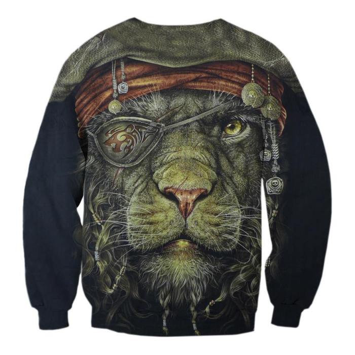 Pirate Lion Sweatshirt/Hoodie