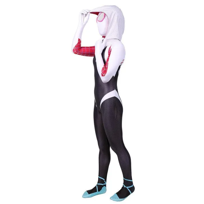 Parallel Cosmic Gwen Cosplay Costume Adult Children