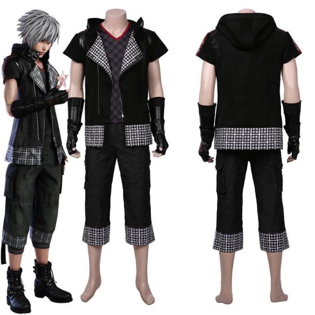 Kingdom Hearts Iii -Yozora Men Coat Outffits Halloween Carnival Suit Cosplay Costume