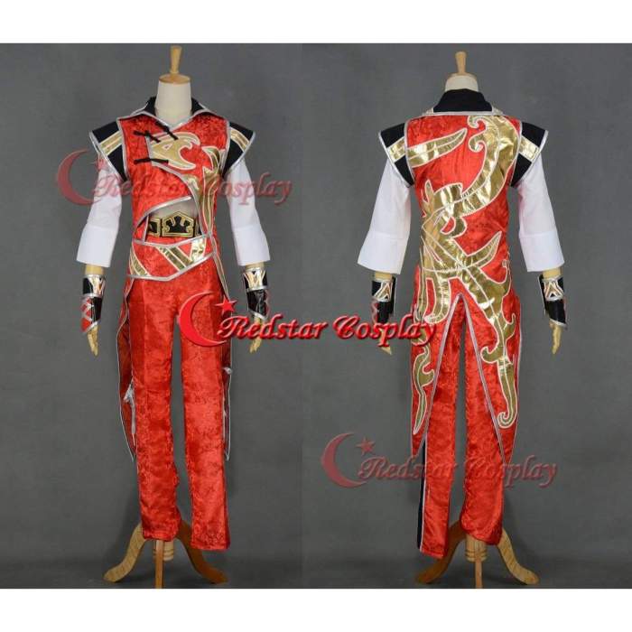 Dynasty Warrios 7 Lu Xun Cosplay Costume