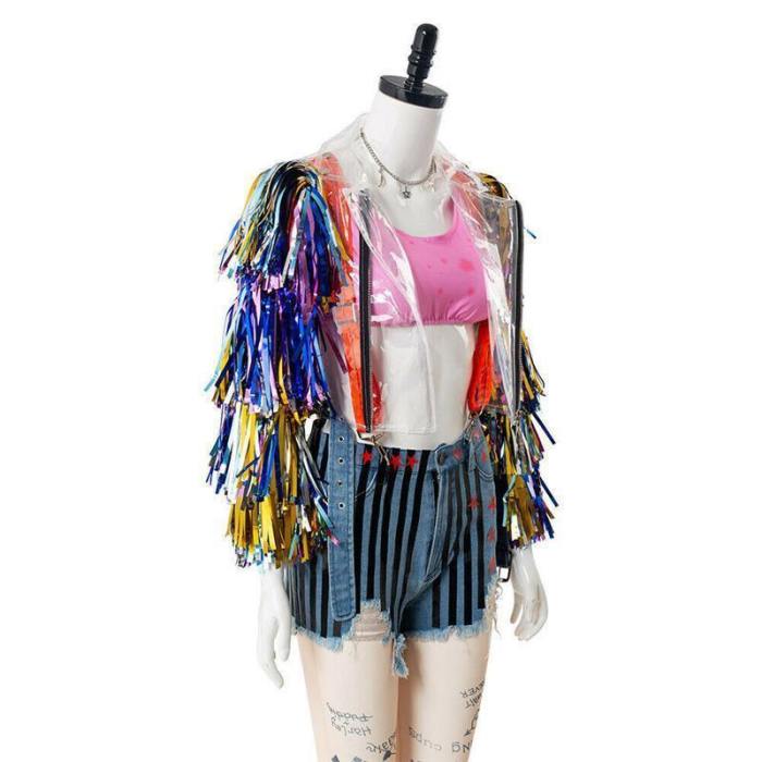 New Birds Of Prey Suicide Squad Harley Quinn Cosplay Women Costume Set