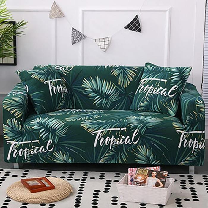 Soft Printed Color Couch Sofa Cover Removable Slipcover