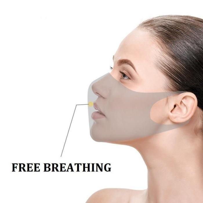 Face Mask with Earloop for Virus Protection and Personal Health Blocking Dust Air Pollution Anti Coronavirus Breathable and Comfortable 3d Mask