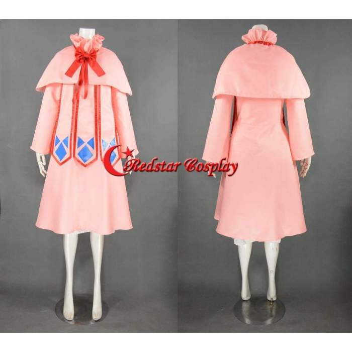 Mavis Vermilion Cosplay Costume From Fairy Tail - Costume Made In Any Size