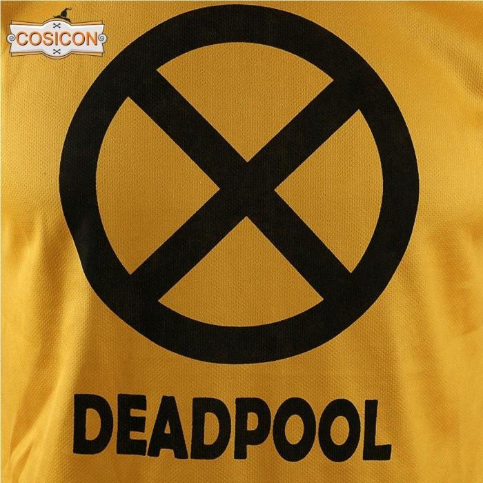 Marvel Superhero Deadpool Cosplay Short Sleeve T-Shirt