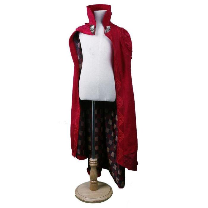 Adult /Kids Doctor Strange Red Cloak Cosplay Costume Robe