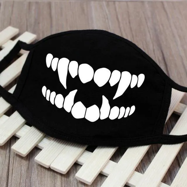 Funny Expressions Reusable Washable Dust Proof Cotton Face Masks