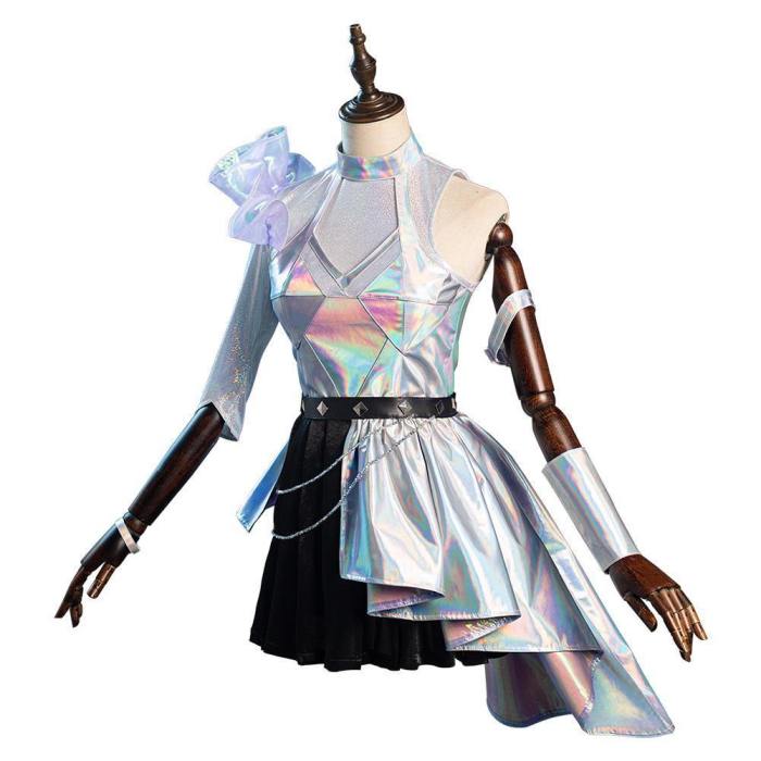 League Of Legends Lol Kda Groups Seraphine Women Dress Outfits Halloween Carnival Suit Cosplay Costume
