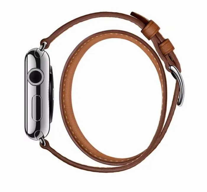 Apple Watch Leather Double Tour Watchband