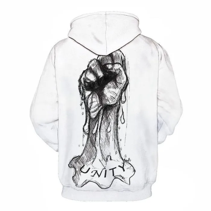 Unity Is Strong Black Lives Matter 3D - Sweatshirt, Hoodie, Pullover