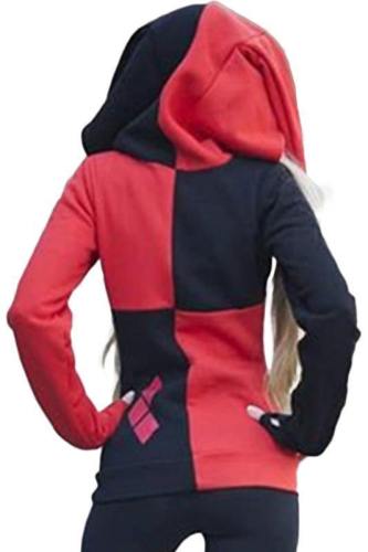 Teens Hoodie Suicide Squad Harley Quinn Sweatshirt Girls Jacket Costume