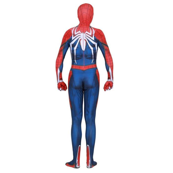 Insomniac Games Spider Man Cosplay Costume Zentai Superhero Bodysuit