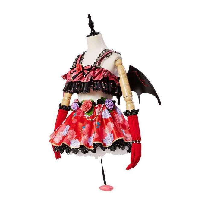 Love Live! New Sr Rin Hoshizora Little Devil Transformed Uniform Halloween Cosplay Costume