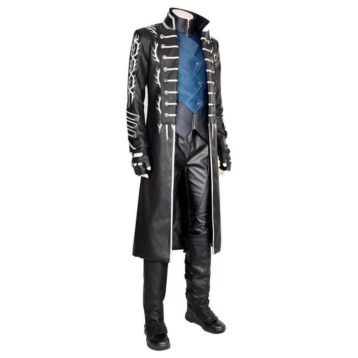 Devil May Cry 5 Vergil Outfit Cosplay Costume