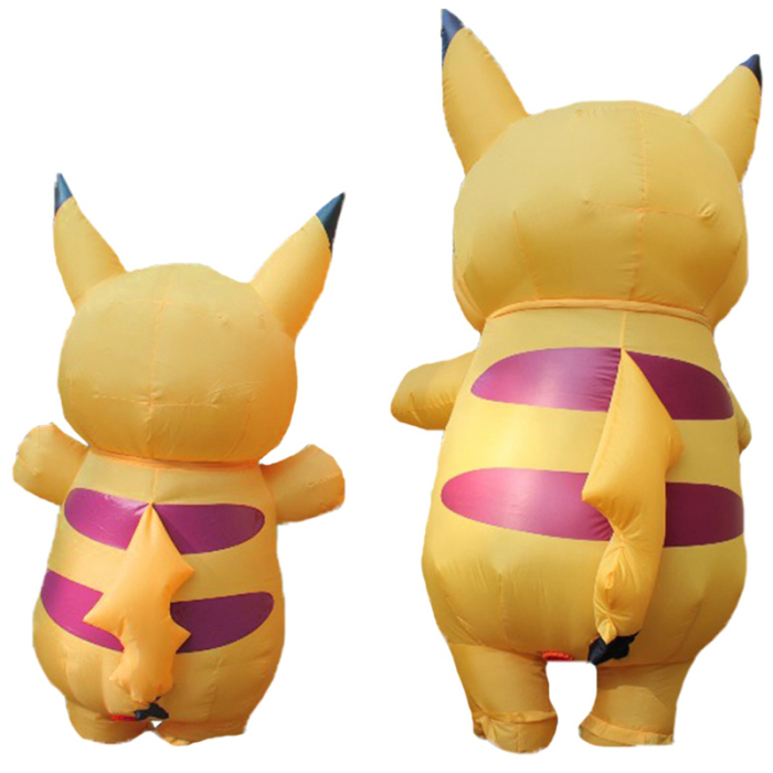 Anime Cartoon Minion Pikachu Mascot Inflatable Cosplay Costumes
