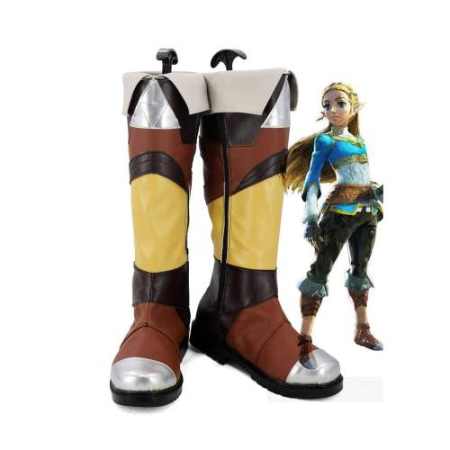 The Legend Of Zelda: Breath Of The Wild Pricess Zelda Cosplay Shoes Boots