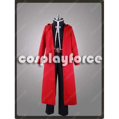 New Fullmetal Alchemist Edward Elric Cosplay Costume Mp002881