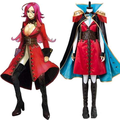 Fateextra Last Encore Francis Drake Cosplay Costume Deluxe Version