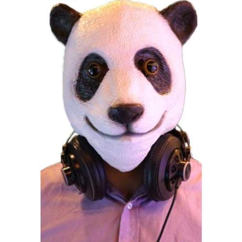 Halloween Animal Masks Panda Full Face Mask Adults Latex