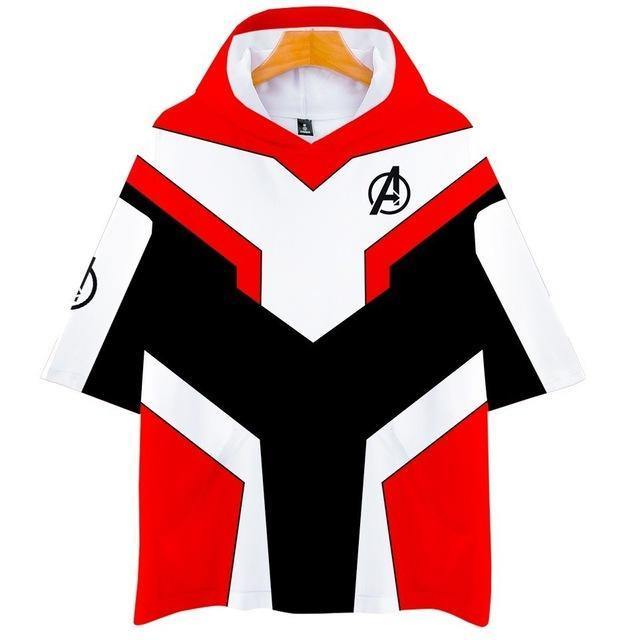 Marvel Avengers Endgame Quantum Realm Cosplay Costume 3D Hoodies Men Women Hooded Avengers Zipper End Game Sweatshirt Jacket