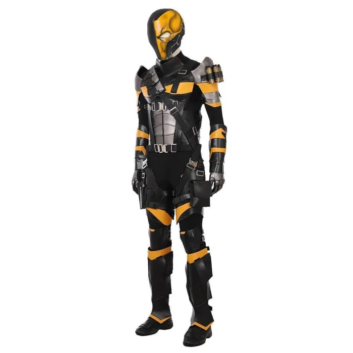 New Dc Super Villain Deathstroke Costume Halloween Party Cosplay Costume