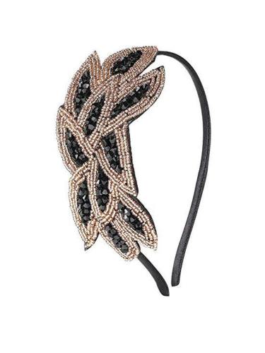 Headband Set Gatsby Prom Vintage Beads