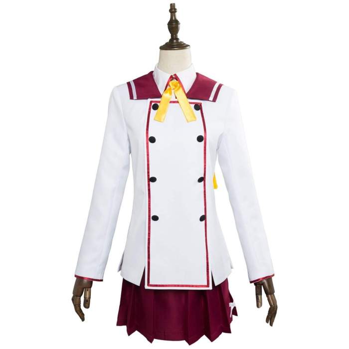 Katana Maidens Toji No Miko Kanami Eto Minoseki Academy Uniform Dress Cosplay Costume