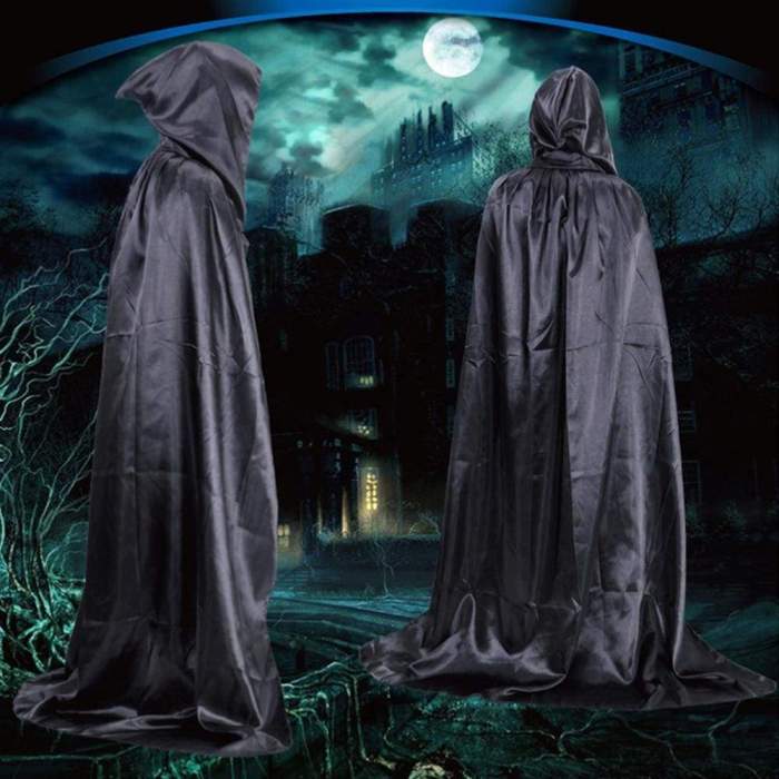 Death Vampire Robes Cloak Halloween Party Cosplay Costume
