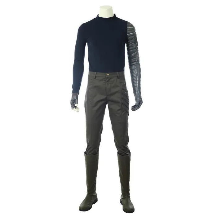 Avengers Infinity War Winter Soldier Costume Halloween Cosplay Suit